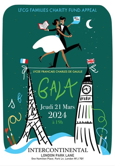 SAVE THE DATE: GALA Thursday 21st March 2024 at the Intercontinental London Park Lane!!!