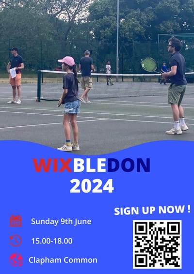 Wixbledon de retour le 9 Juin