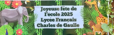 Fête de l'école Thank you !