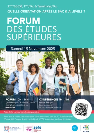 Le Forum des Études Supérieures approche !