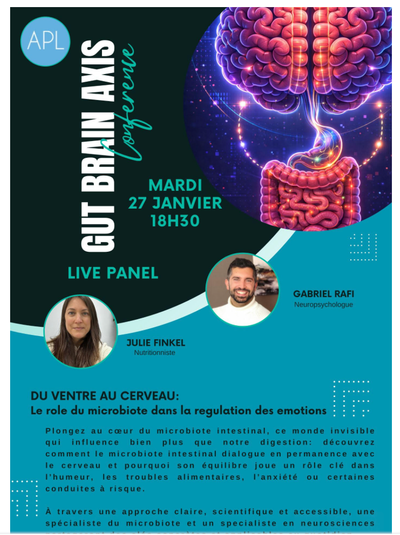 Du ventre au cerveau : le rôle du microbiote dans la régulation des émotions