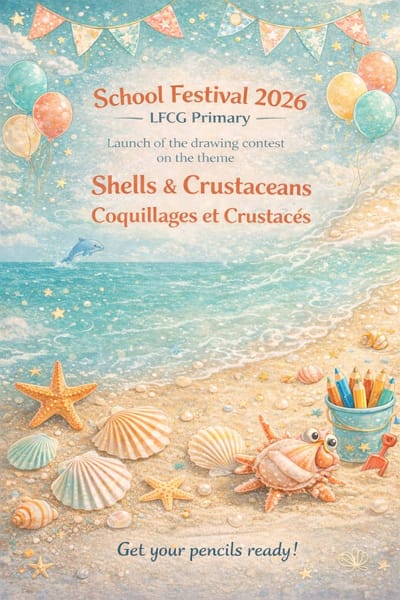 Fête de l'école- lancement du concours de dessin pour les T-shirts