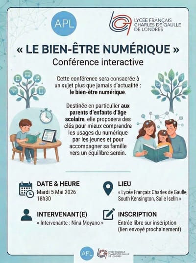 CONFÉRENCE : usage du numérique