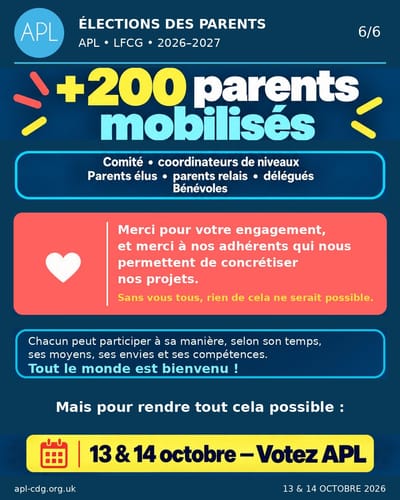 Élections 2026–2027 : défendre vos intérêts, faire vivre notre communauté.