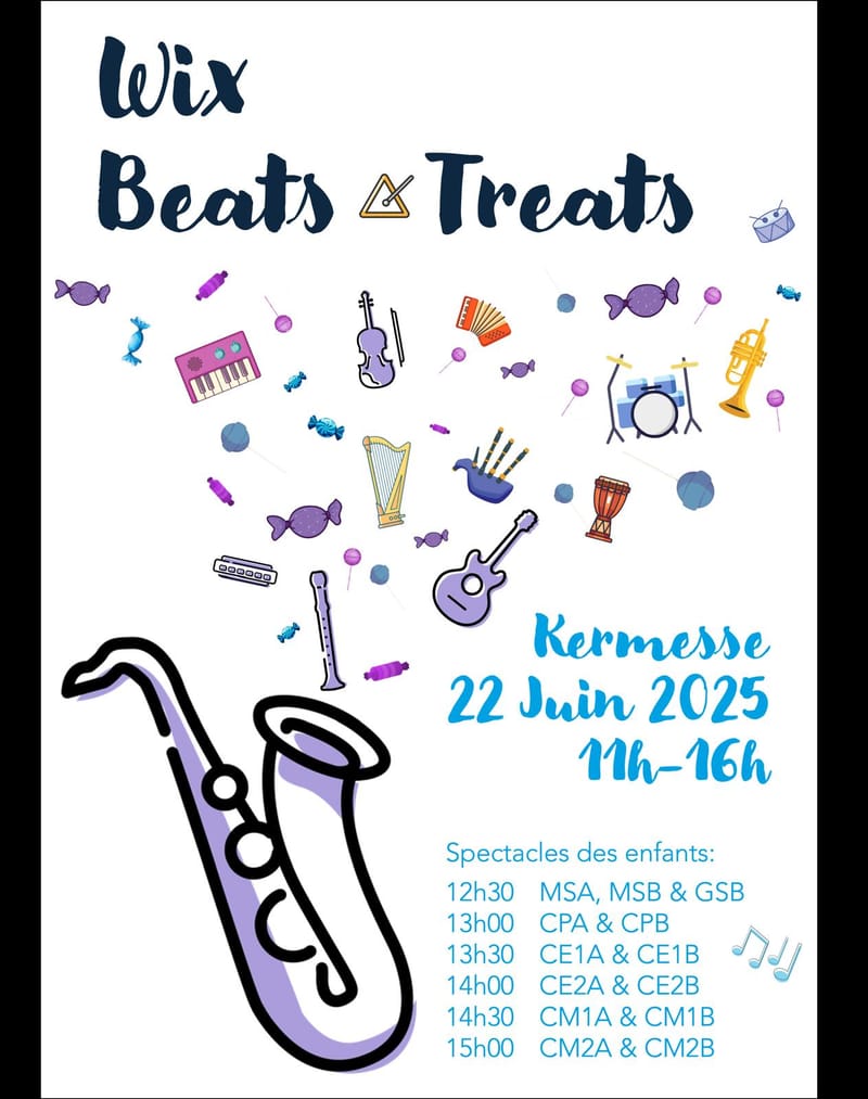 Kermesse de Wix - Fete de la Musique