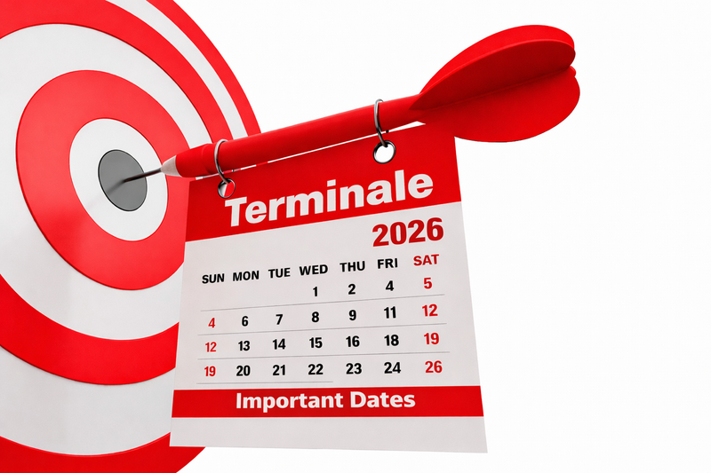 Calendrier Terminale:                    2ᵉ trimestre