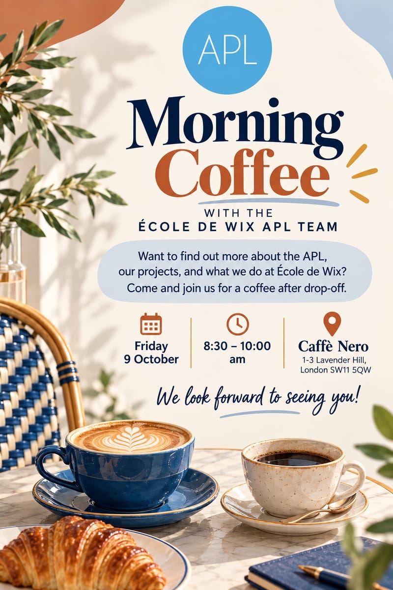 Café de Rentrée Ecole de Wix